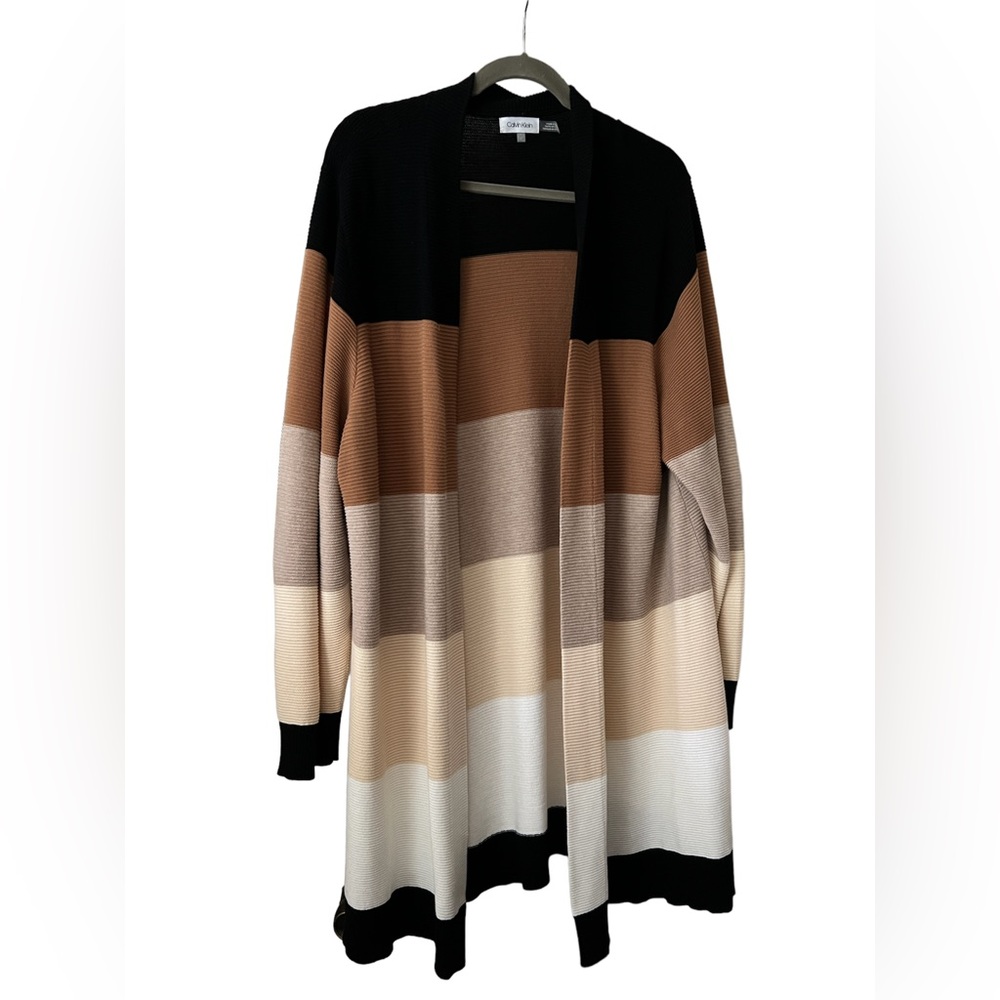 Calvin Klein Duster/Cardigan Browns and Neutrals.
